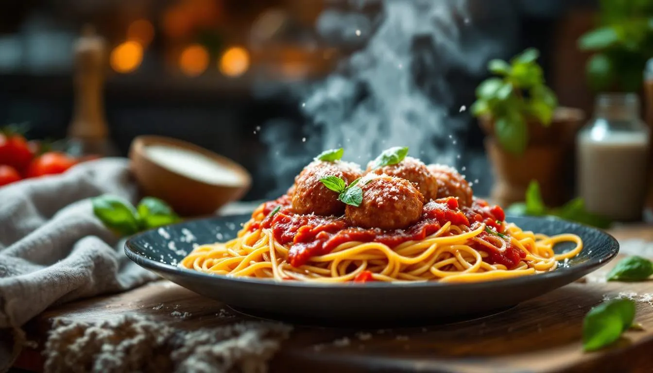 How to Cook Spaghetti and Meatballs Using Frozen Meatballs