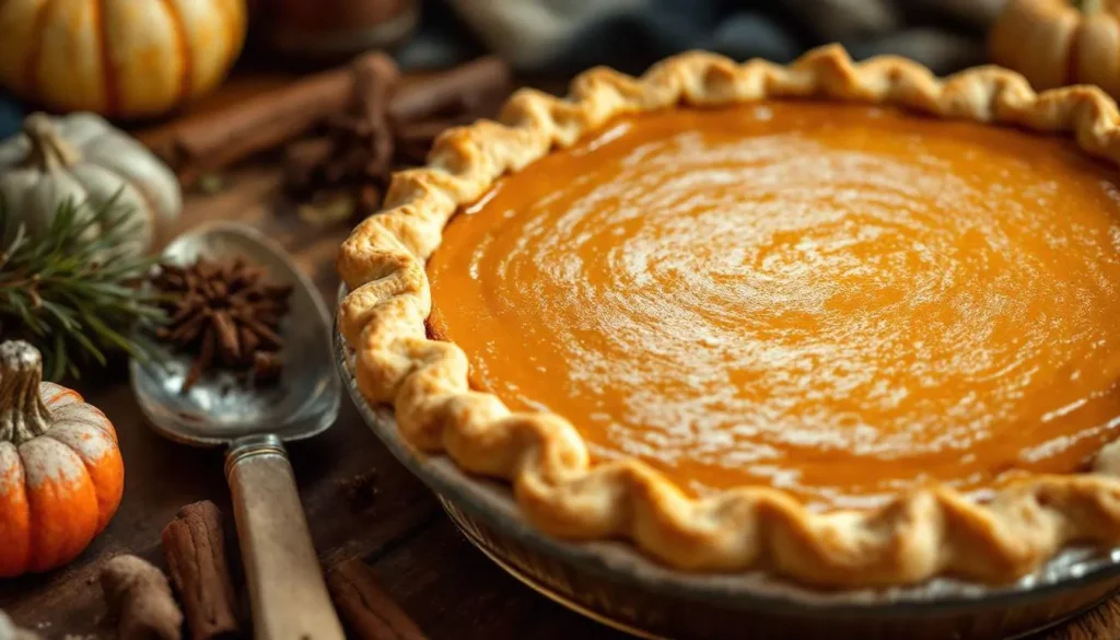 Authentic Pumpkin Pie Rezept 