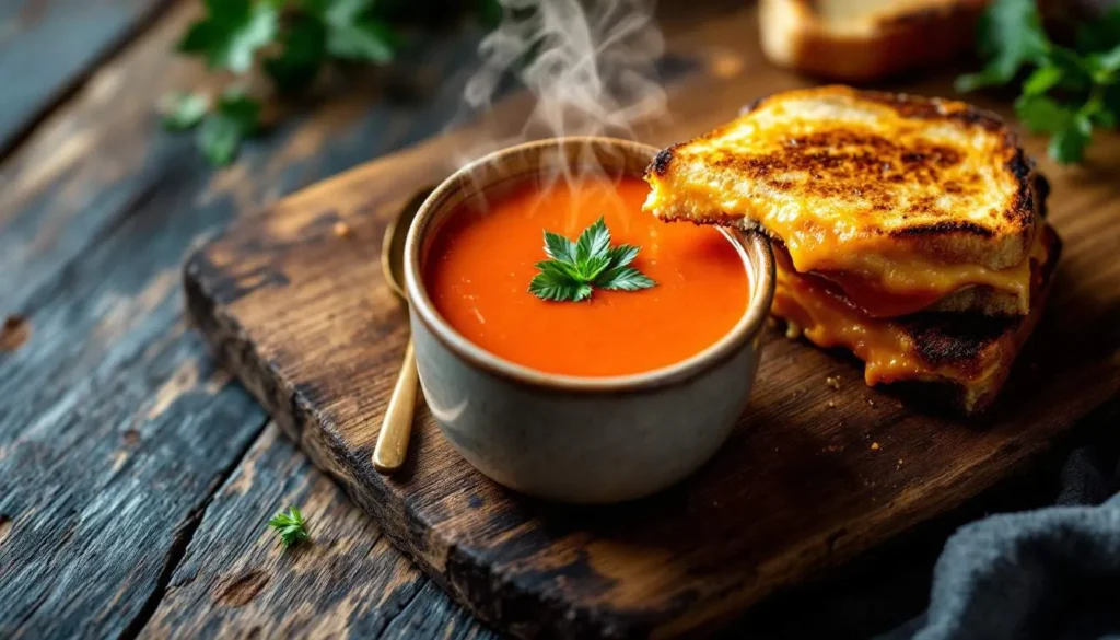 Campbell's Grilled Cheese and Tomato Soup