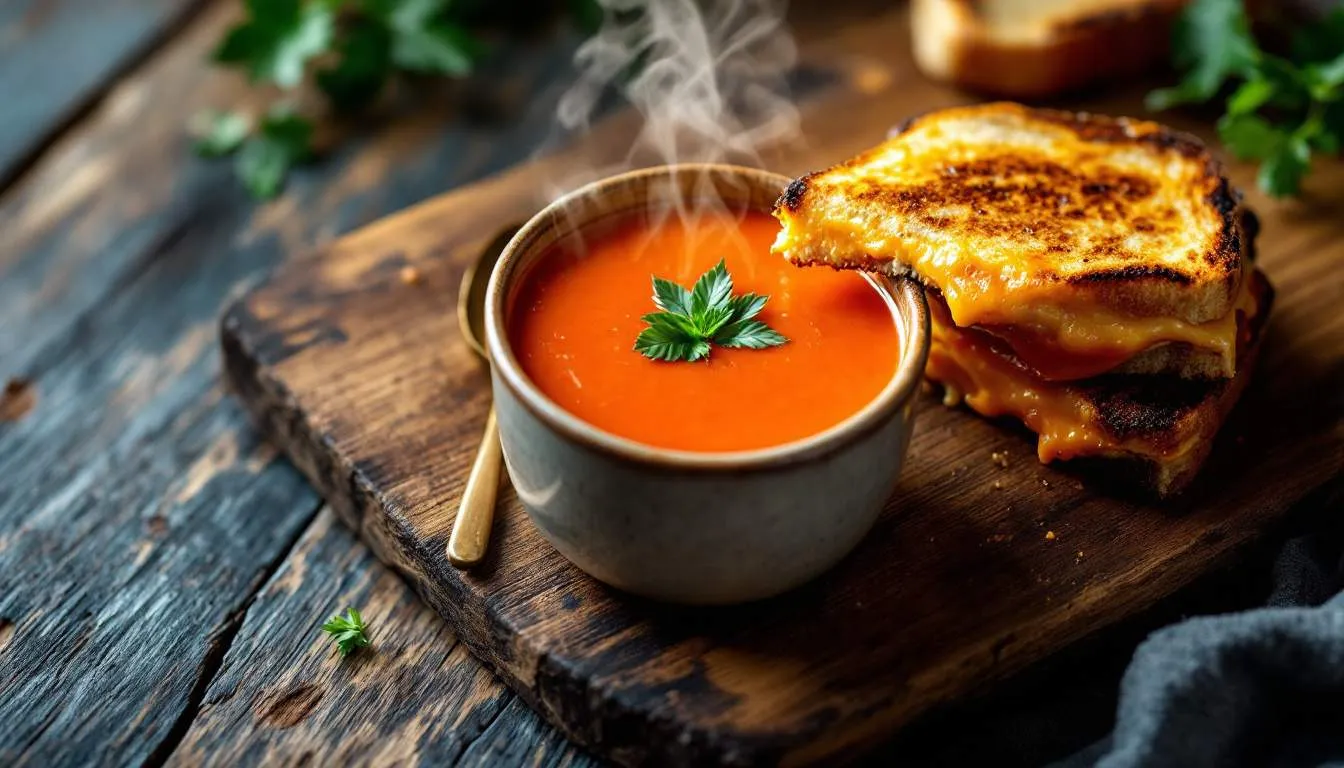 Campbell’s Grilled Cheese and Tomato Soup