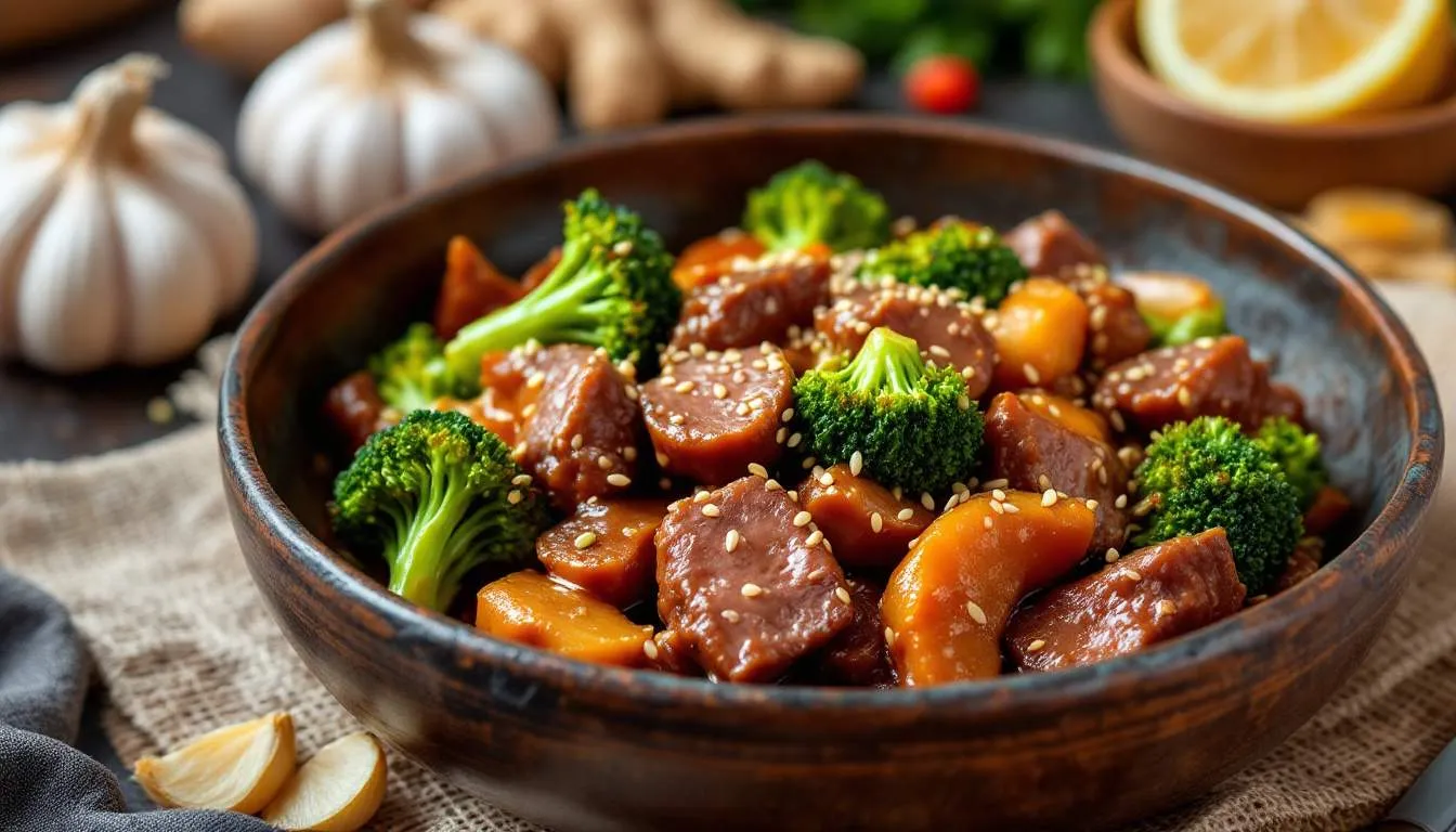 Beef and Broccoli Stir Fry Recipe from My PCOS Kitchen