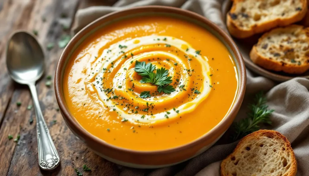 butternut squash and sweet potato soup